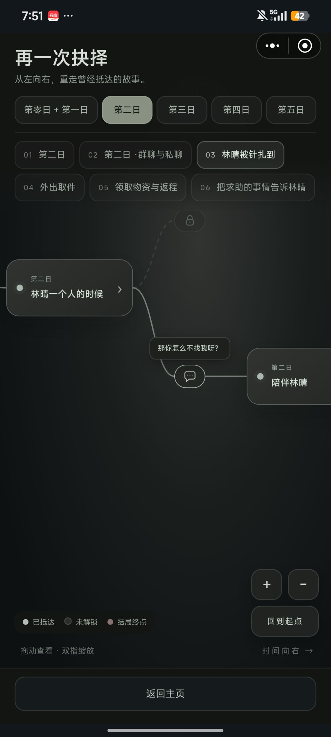 林晴好感攻略选项 6