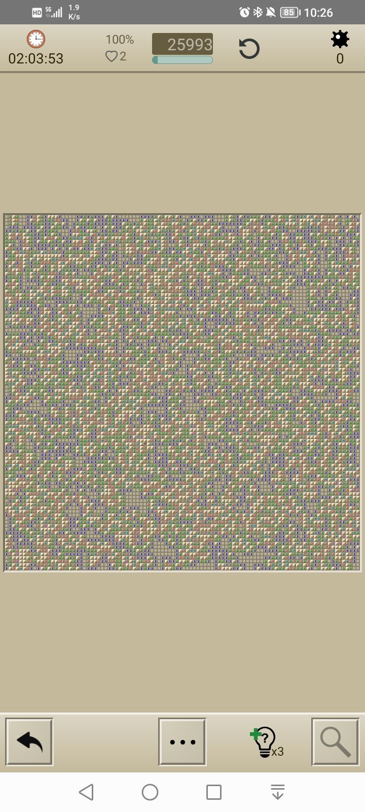 2500雷,第一次2h完成 1