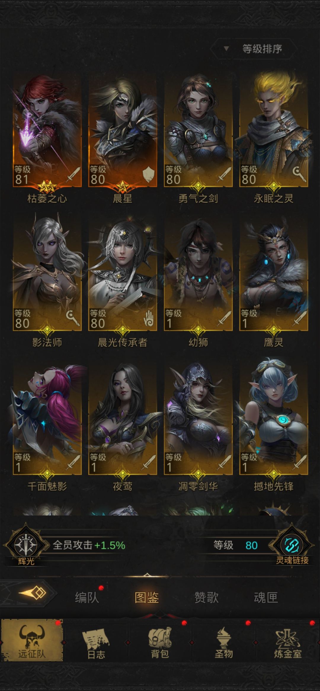 开服第3天求推荐阵容 1