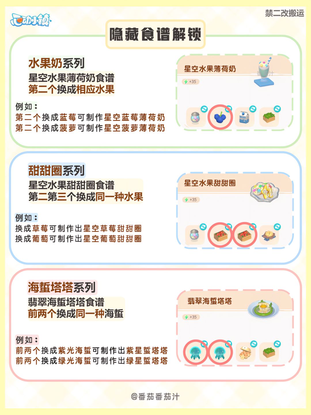 引星河 限定食谱鱼虫鸟作物花卉 全攻略图鉴 9