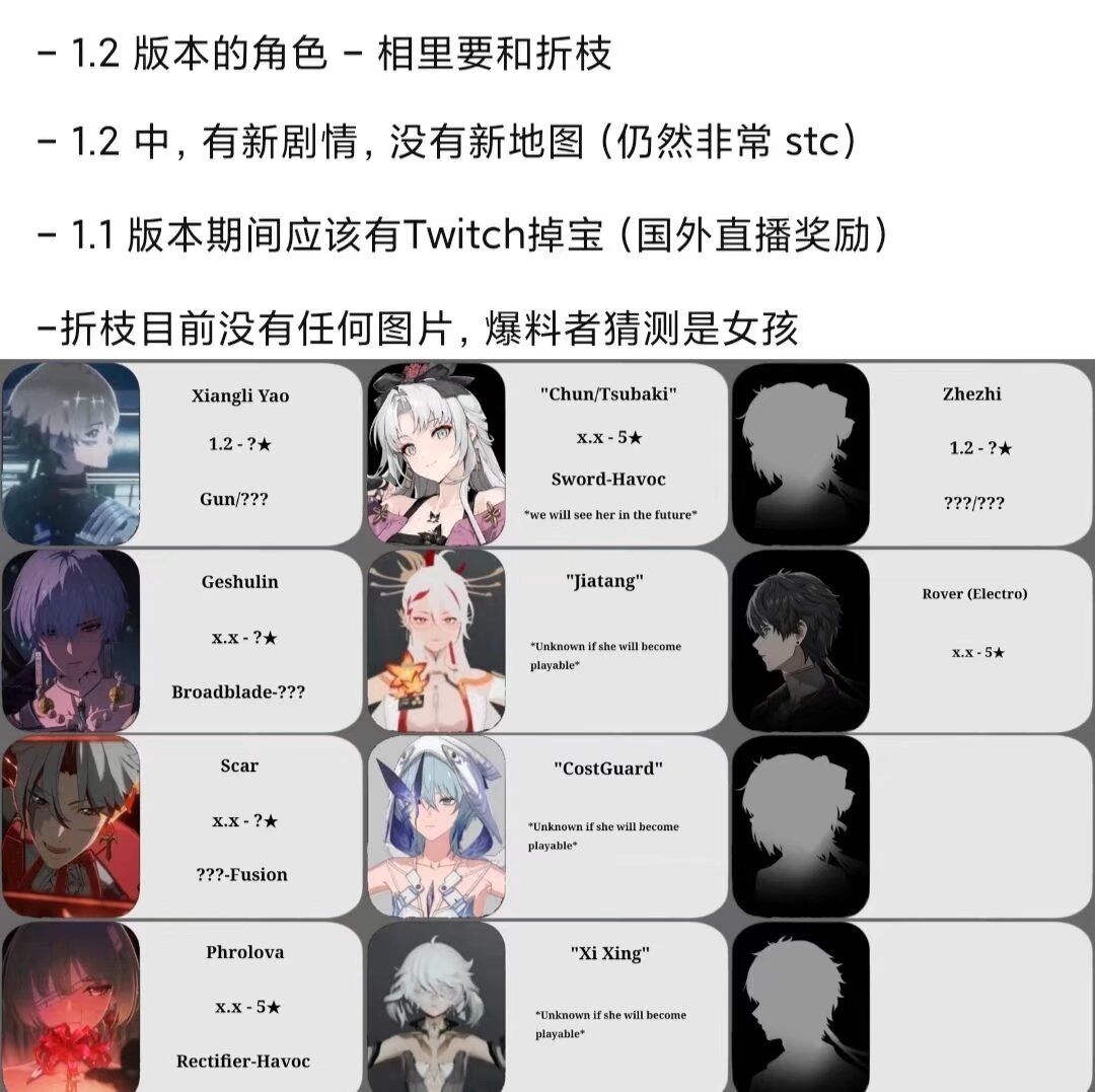 鸣潮1.2爆料、皮肤系统马上就要来了 3