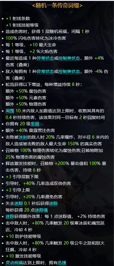 幻造奇美拉,哪三条最好? 2
