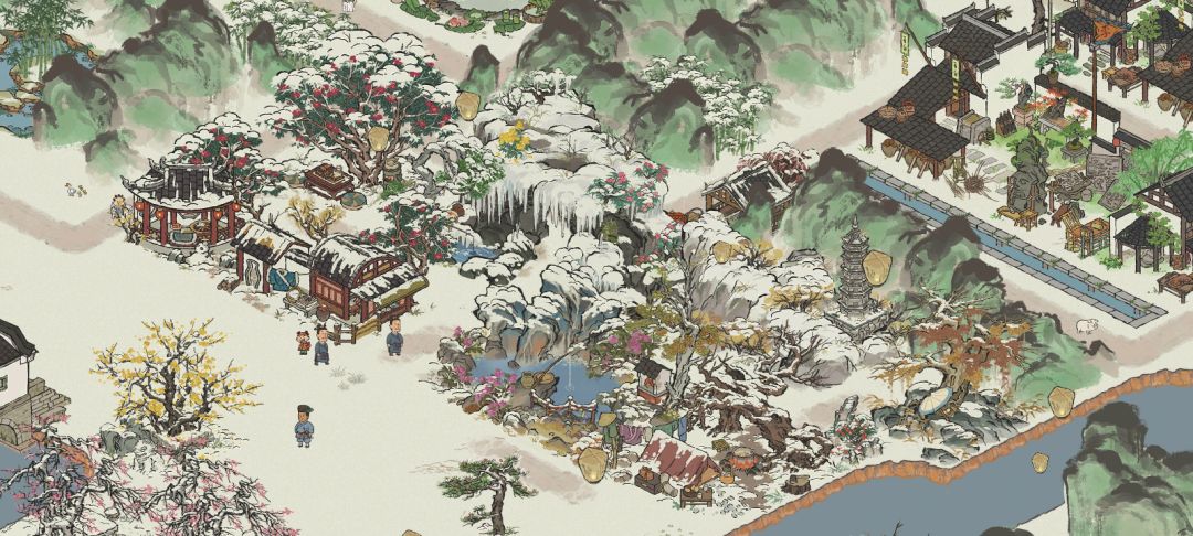 今日作业:徽州雪景 2