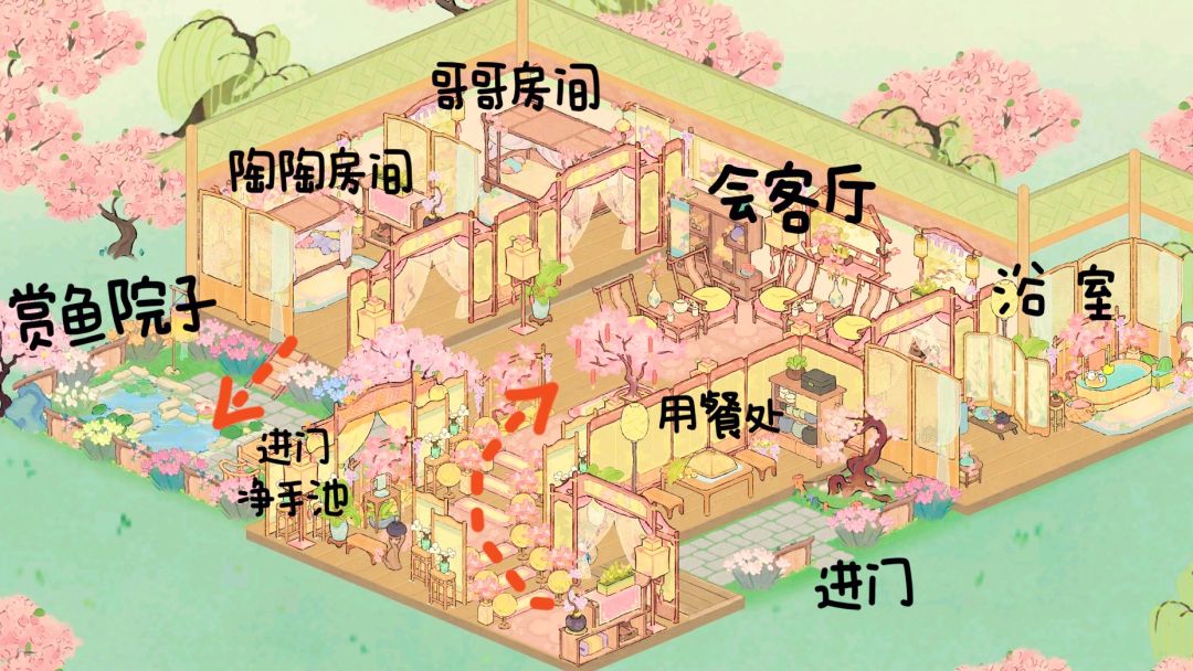 桃源主屋•春色入户 陶陶又在后院喂鱼呢 2