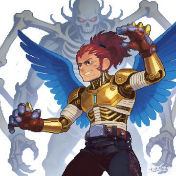 自制角色：传说中的元气之神