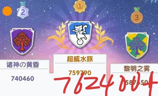 喜报：超威水豚公会华东sara第一第一第一 2