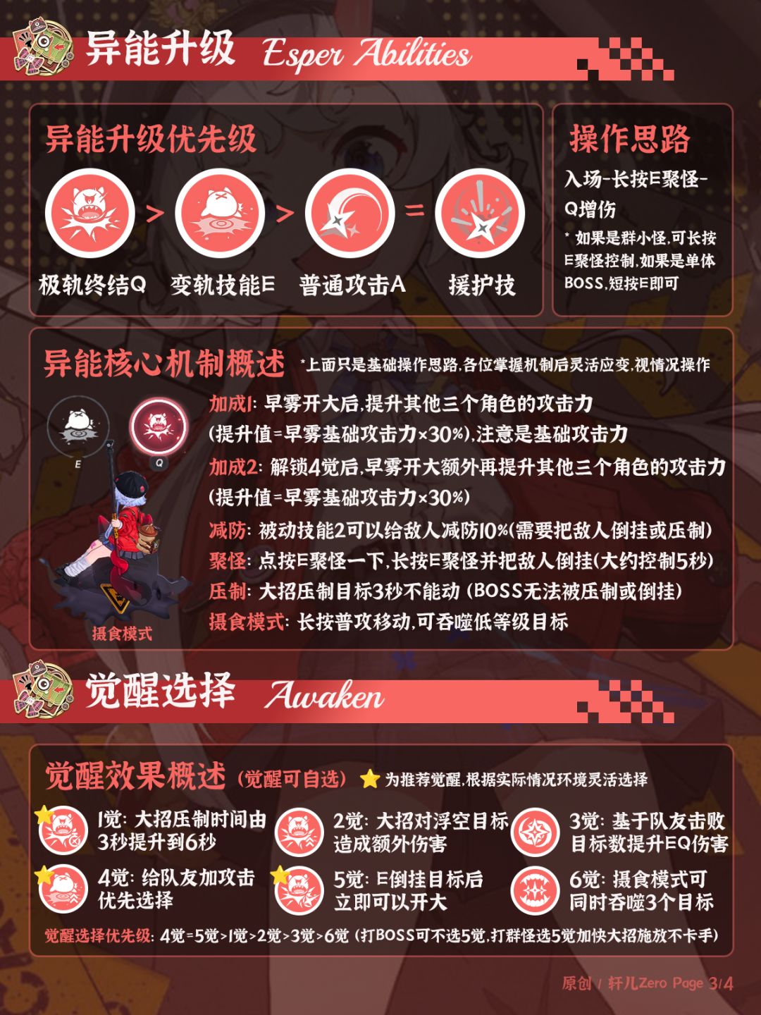 异环角色 | V1.0早雾培养攻略一图流 3