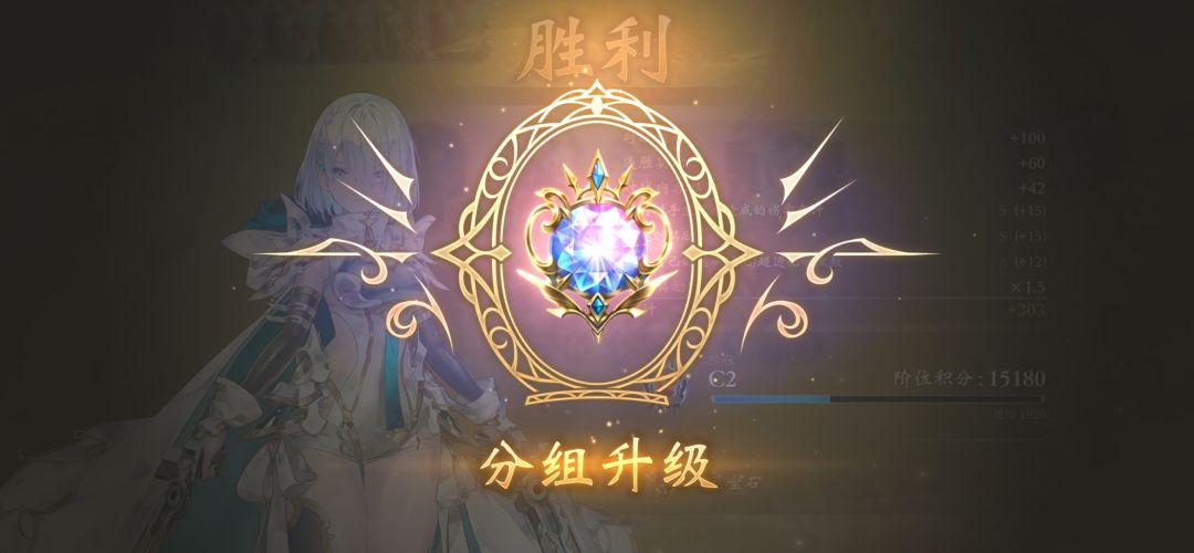 这分组是超过上一个分组的分就升吗 1