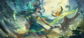 新皮肤爆料丨阿尔忒弥斯·鹂歌行：与君歌一曲，请君为我侧耳听