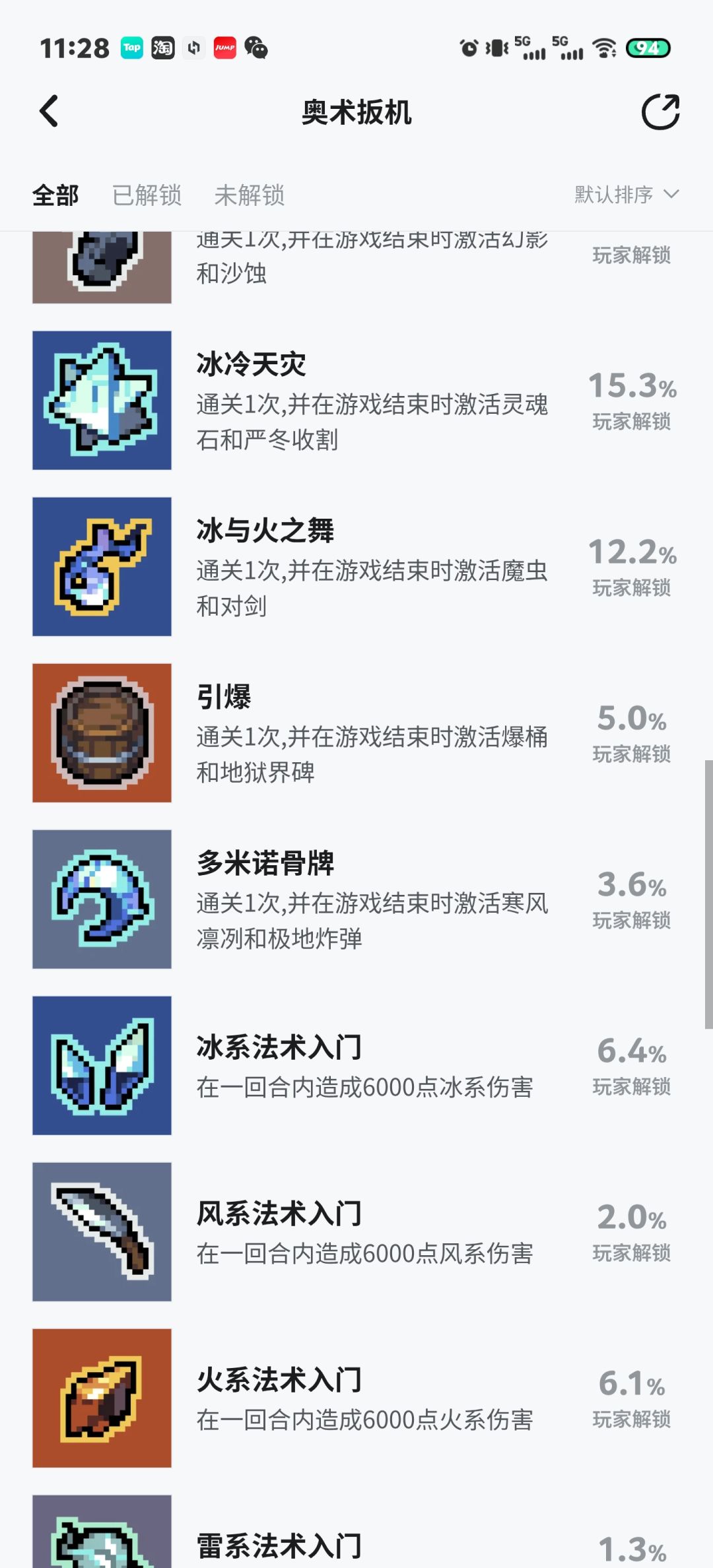 部分成就介绍有问题 2