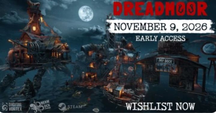 末世钓鱼可以钓出怪物?DREADMOOR定档!截图