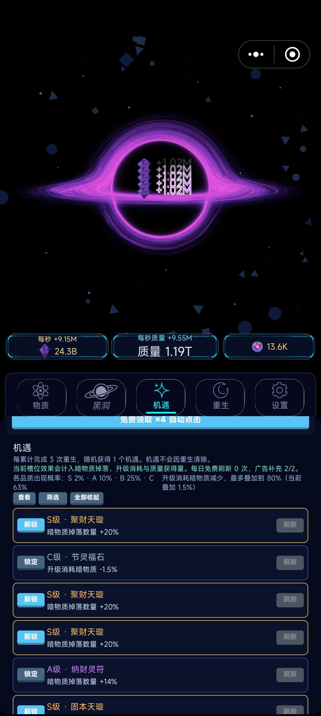 2%的概率是摆设吗 1