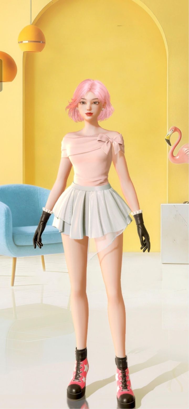 甜酷少女风|我的专属舞力穿搭人设截图