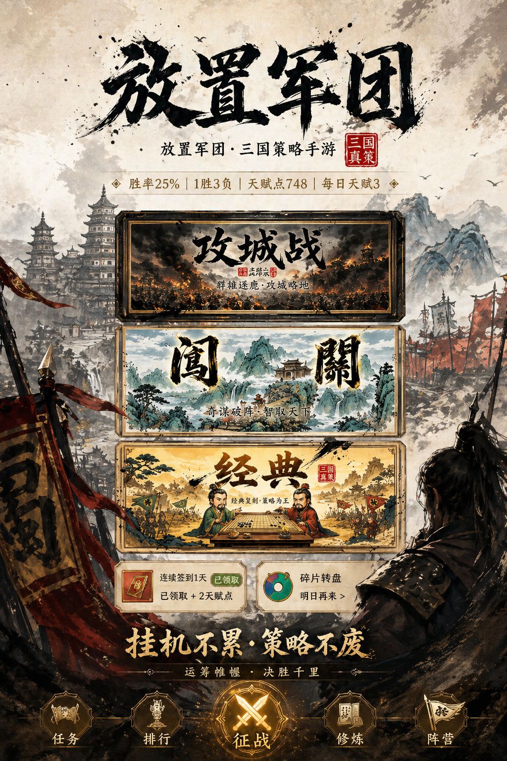 作品自荐-放置军团截图