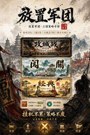 作品自荐-放置军团