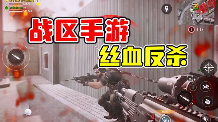 战区手游:20分钟吃鸡局,感觉都是机哥!动作好呆截图