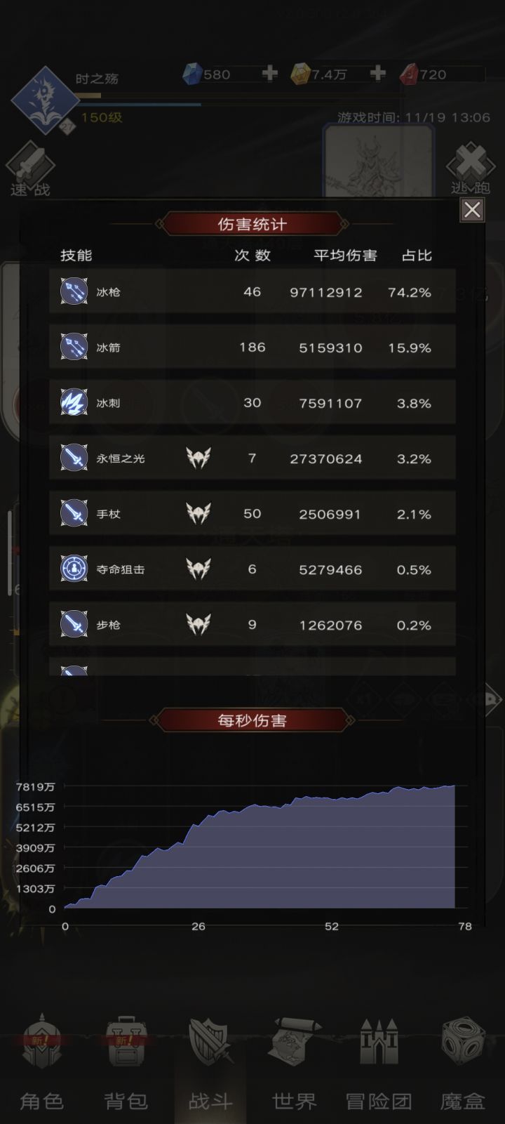 80秒46发,加纳截图