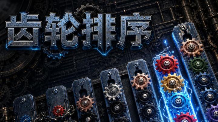 别小看《齿轮排序》的临时插板,一个空位可能直接救活整盘死局截图