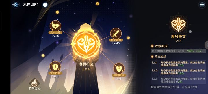 素体终于4阶了截图