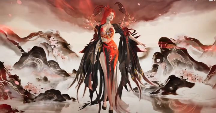 【王牌竞速】S33“墨羽焚天_夜火星河”外观！配套轮毂_涂装一览截图