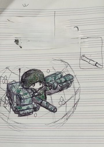 画99A主战坦克然后脑子抽了