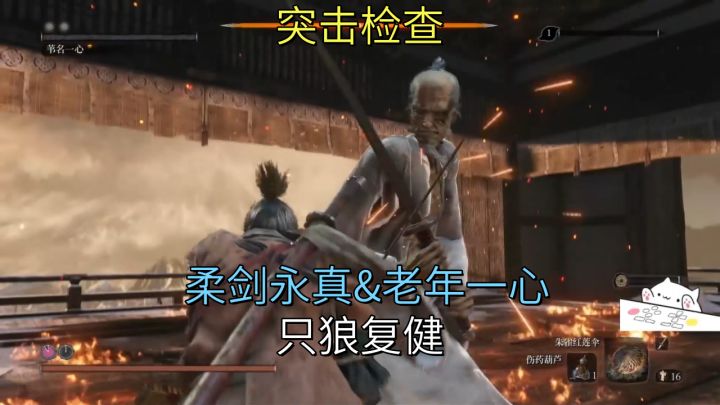 突击检查-柔剑永真&老年一心【只狼】复健截图