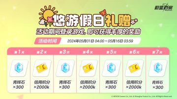 悠游假日礼赠活动即将开启！