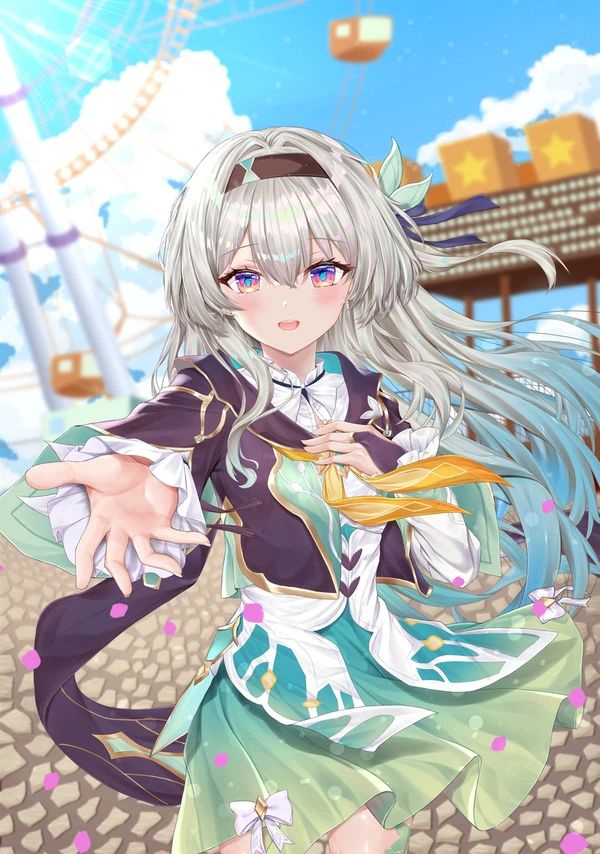 【叮!流萤邀请你陪她一起去游乐园玩…】 1
