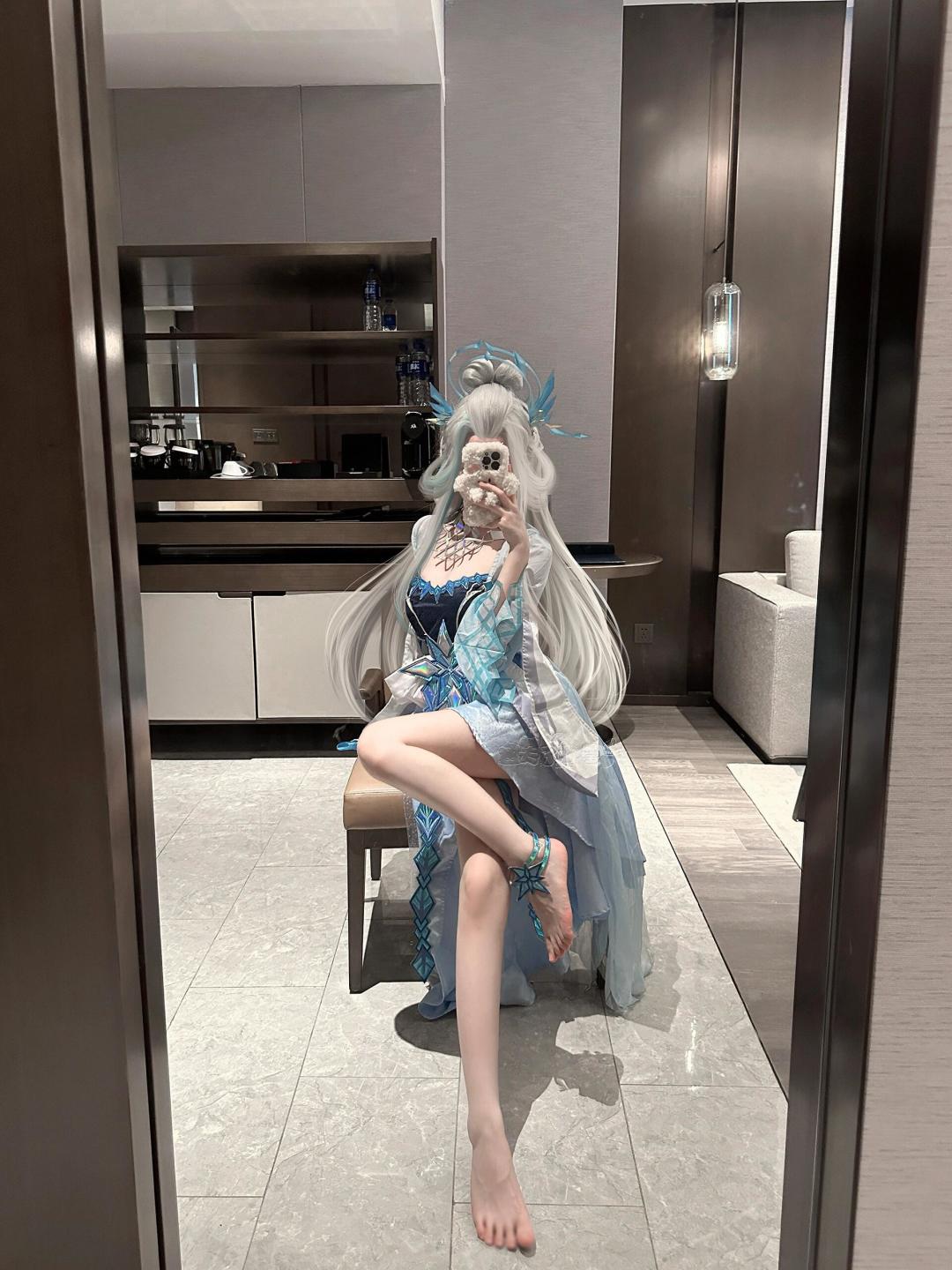露娜霜月吟,浅浅cos一下 3