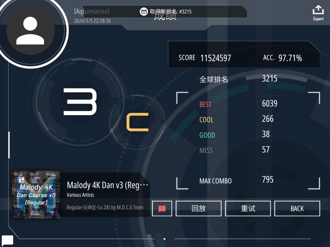 4k 5dan过了,好累 1