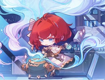 起猛了，看到卡洛琳又在研发还没报备过的新药水！
据小乙前线消息，这些药水不一般，无奖竞猜环节：这些都是什么药水？#白荆回廊#游戏讨论#二次元