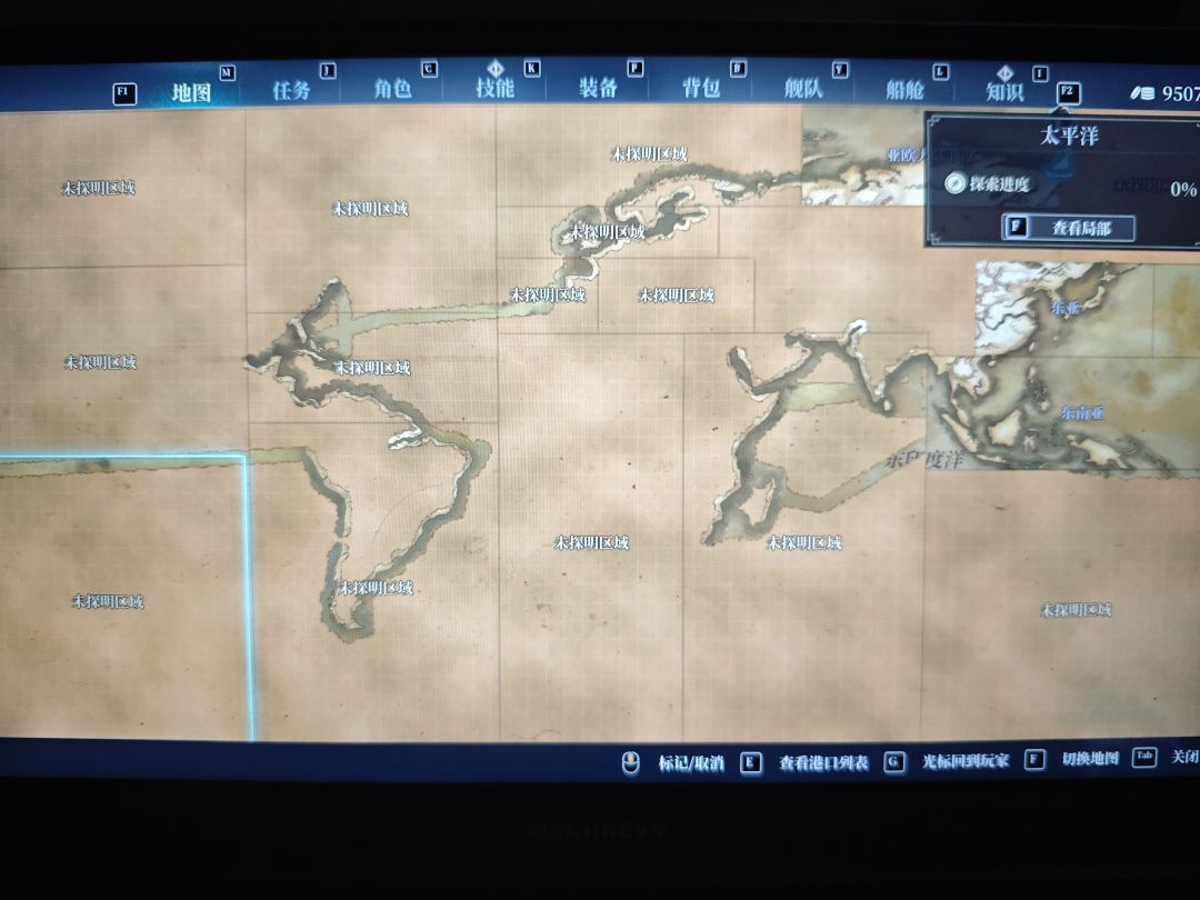整个北部基本都是空的 1