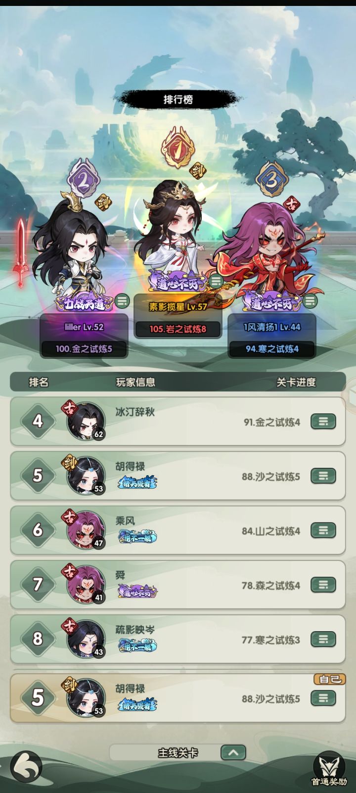 等级合理吗截图