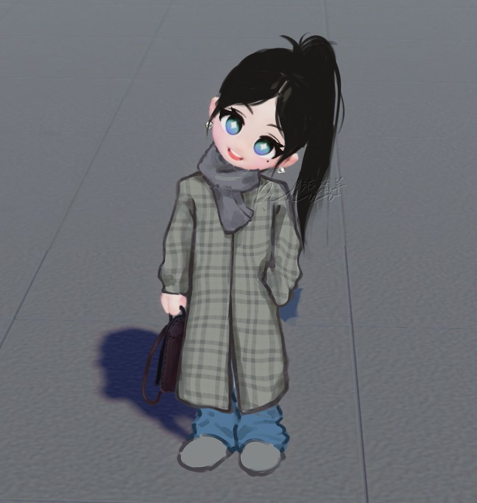 高马尾毛呢大衣( ・⊝・∞) 2