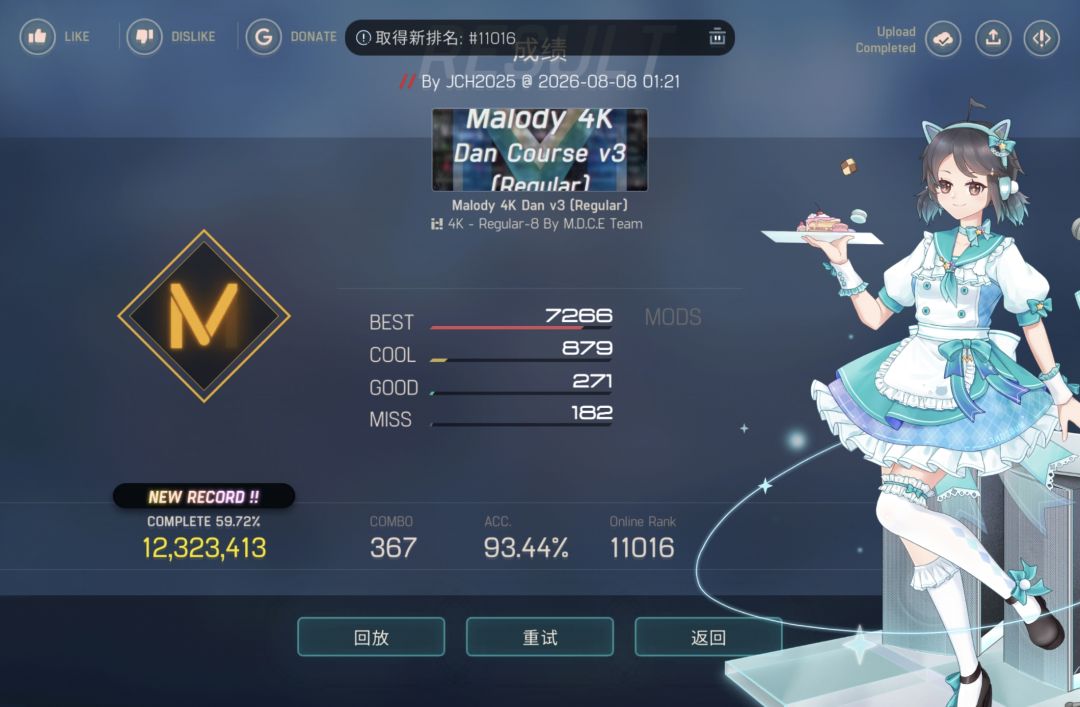 Malody 4k reg6&7 pass 3