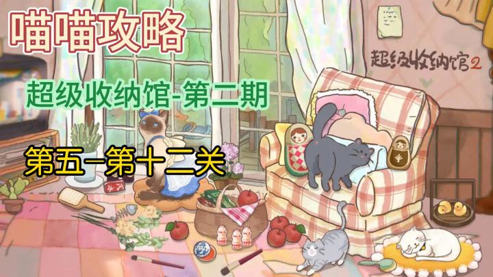 超级收纳馆第六到第十二关攻略截图
