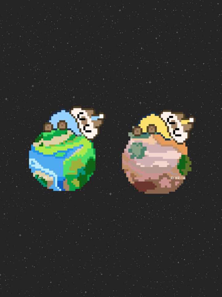 人,欢迎来小豆泥星睡觉🌏(含拼豆色号图截图