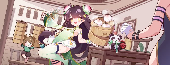 【盲盒派对】包包子服饰动态展示!“千竹牌小包子,新鲜出炉~”截图