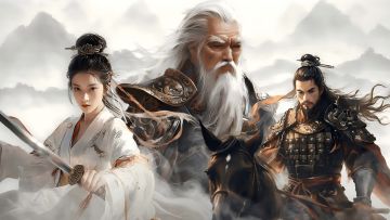 老战国吴国武将展示