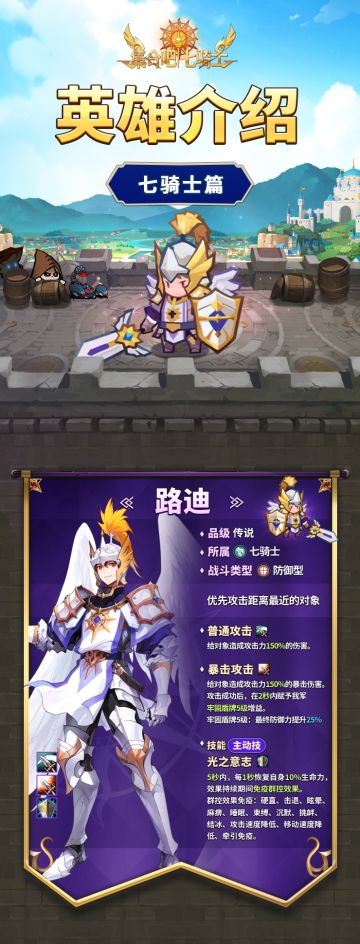 英雄介绍 | 七骑士篇【路迪】