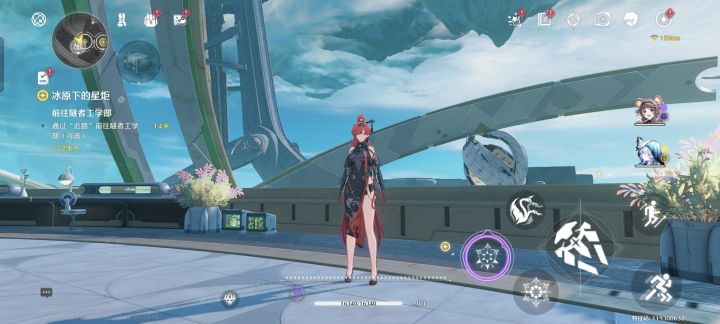 鸣潮3.0手机现状,温度很高截图