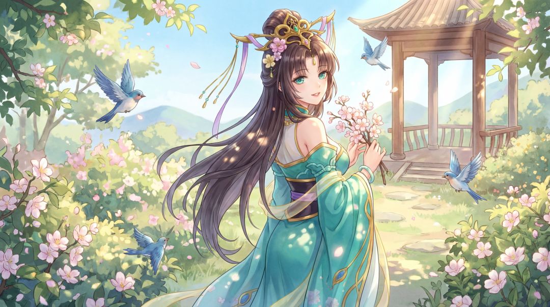 「欢乐三国杀 滕芳兰」静态壁纸 3