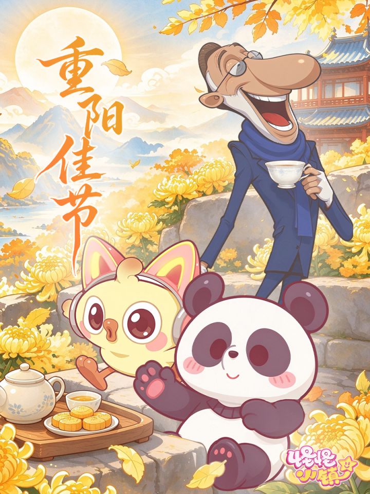 怪怪市政重阳问候:今日宜登高,宜想你~截图
