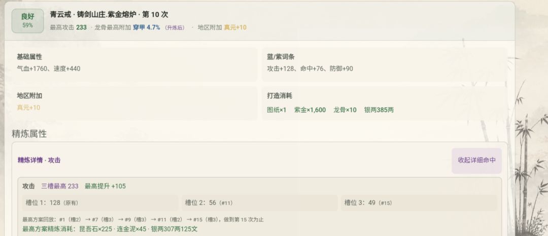 大佬们我玩擒龙这两件装备要不要打出来用 1