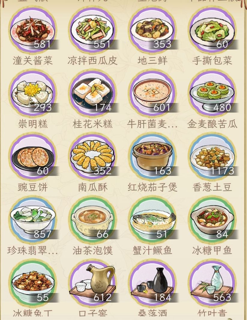 食材种子做菜推荐攻略截图