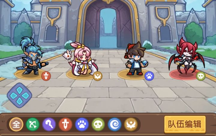 新手主玩剑豪就行,配召唤辅助,剩下随意截图