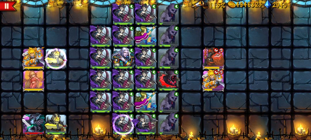 鬼团地狱秘境3,靠六神+2鬼刀硬抗通关 3
