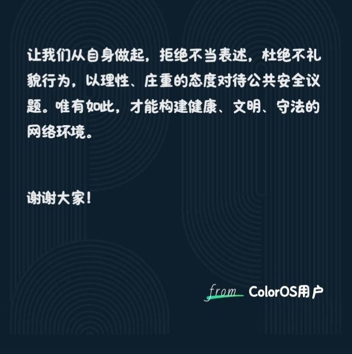 关于规范网络言论、杜绝不当表述的正式倡议 3