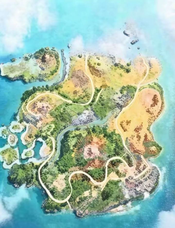 我猜一下是这张新地图截图