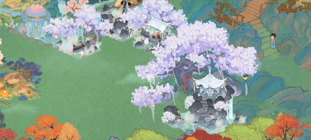 桃源布局!灵感都枯竭了,才摆成这样😂 7